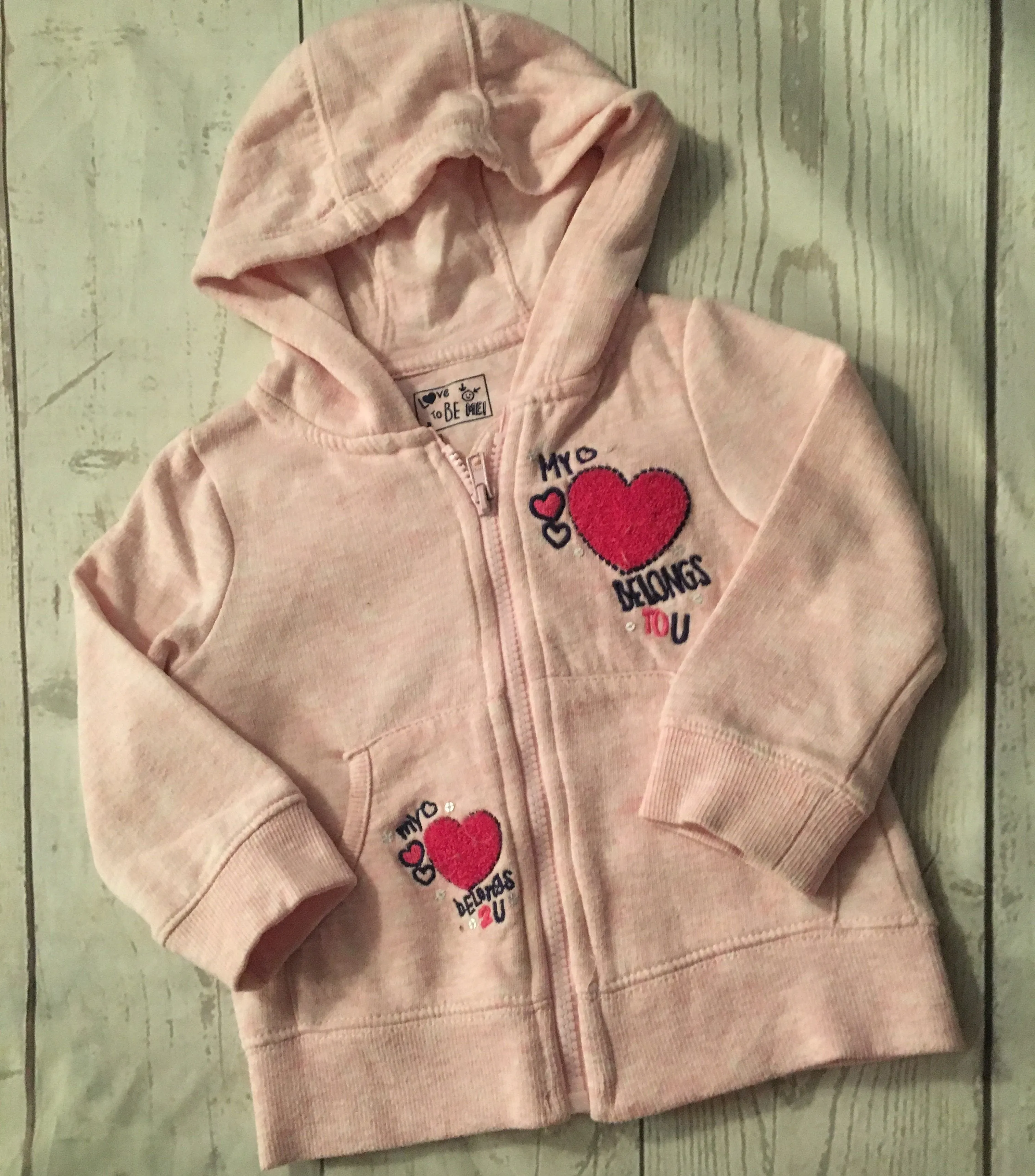 12-18 Months Zipped Hoodie