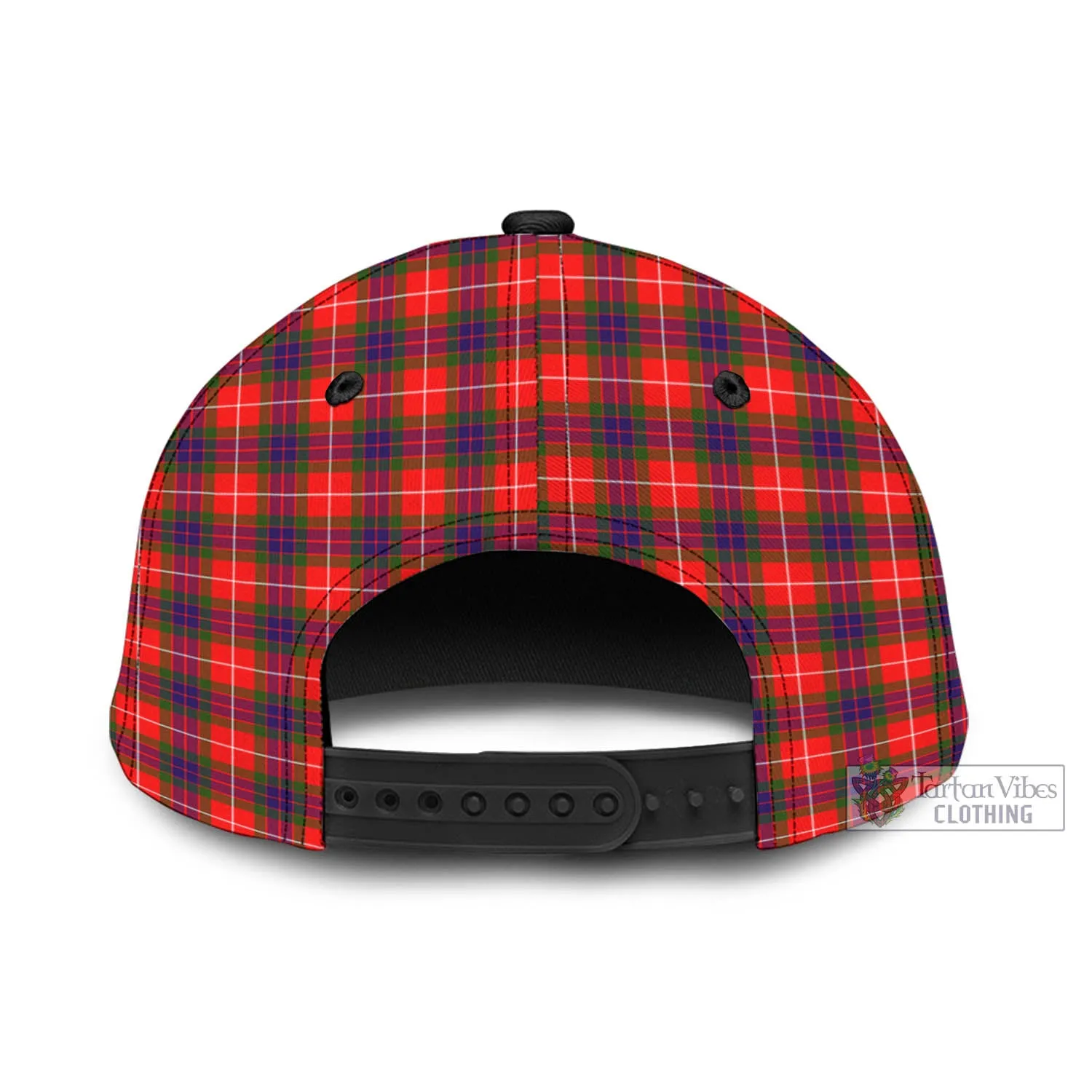 Abernethy Tartan Classic Cap with Family Crest In Me Style