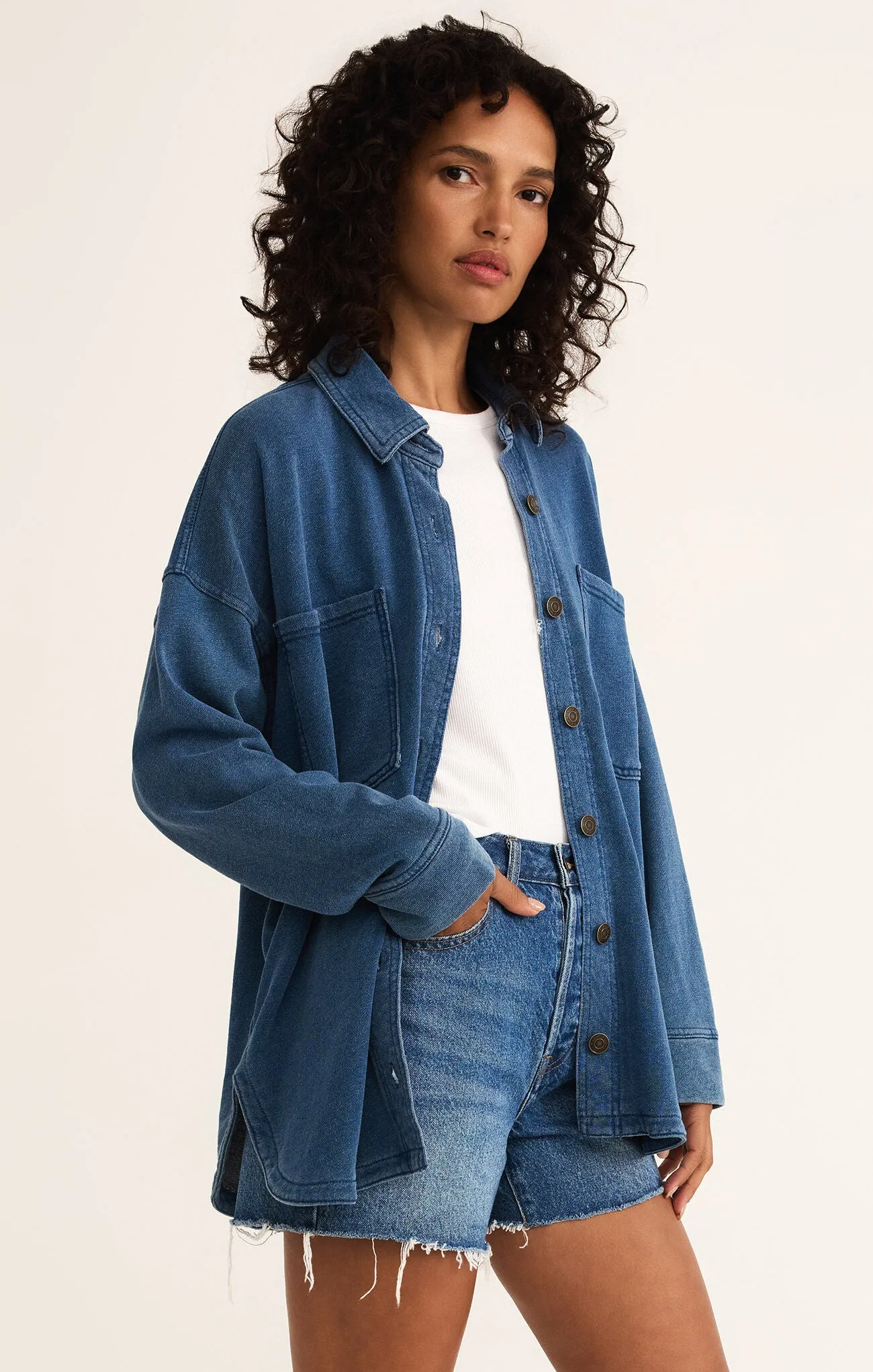 All Day Knit Denim Jacket