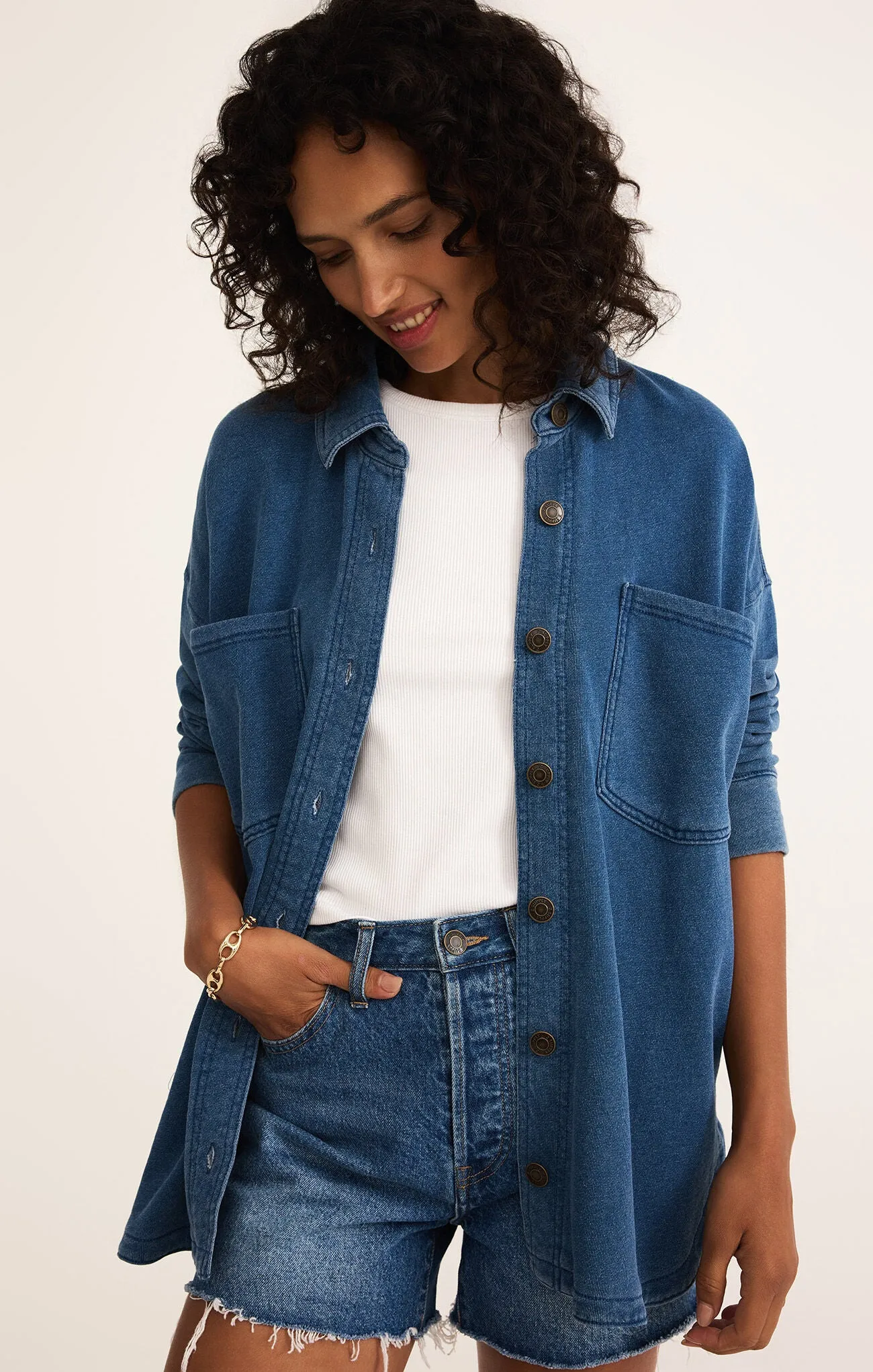 All Day Knit Denim Jacket