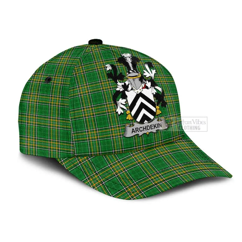 Archdekin Irish Clan Tartan Classic Cap with Coat of Arms