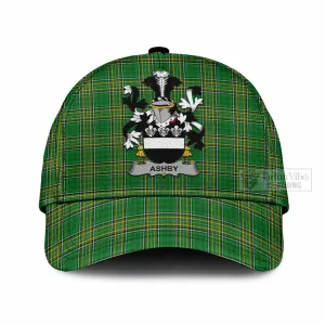 Ashby Irish Clan Tartan Classic Cap with Coat of Arms