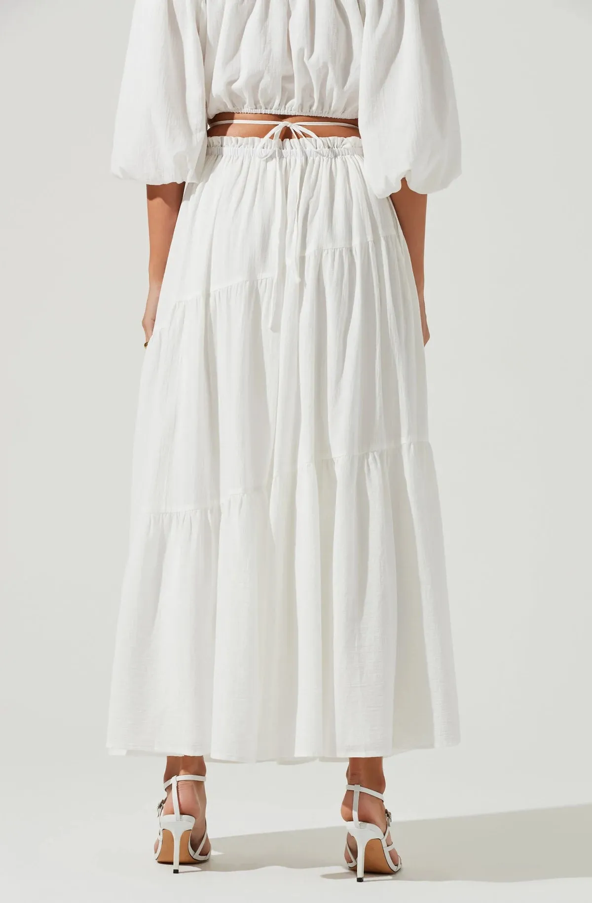 Balboa Tiered Maxi Skirt