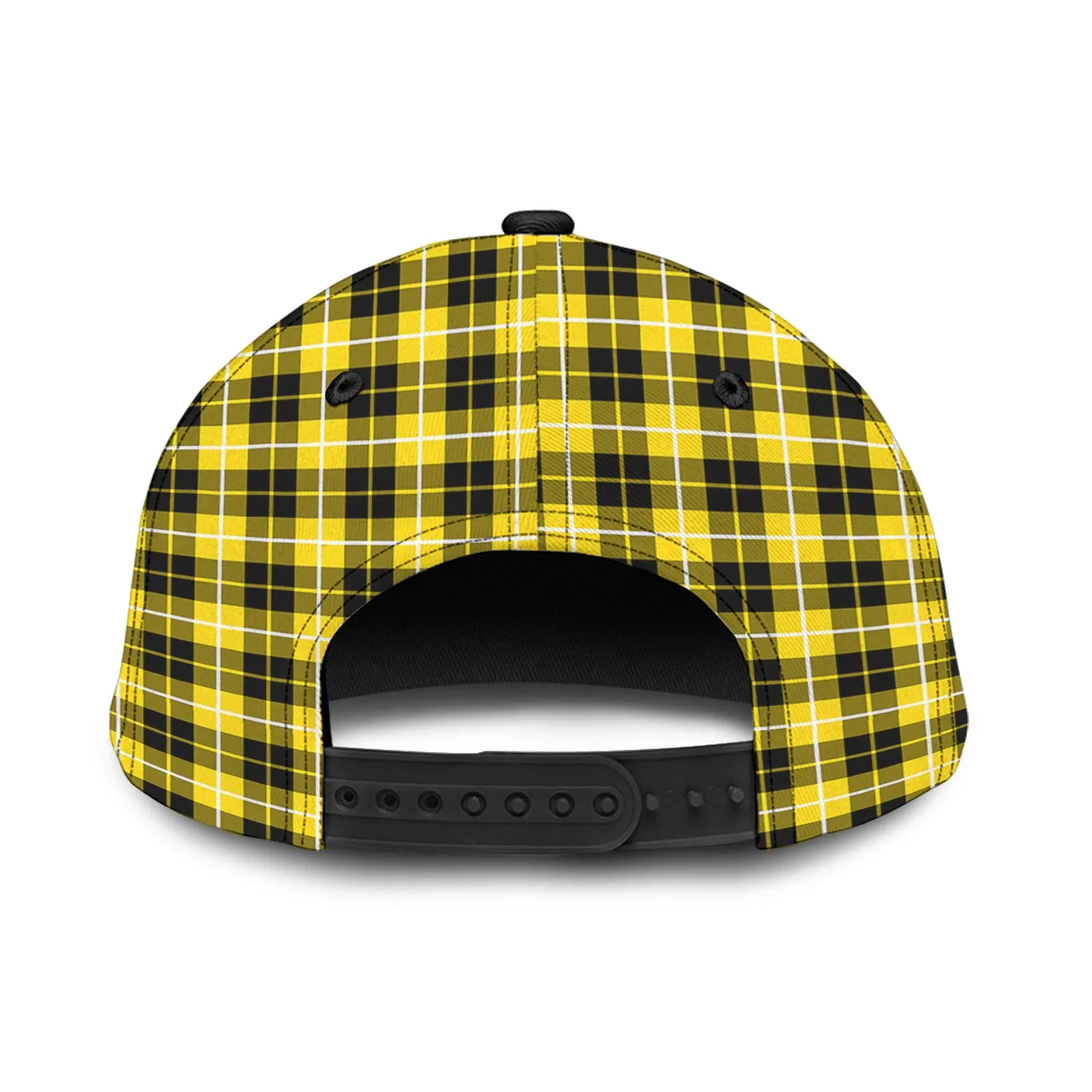 Barclay Dress Modern Tartan Classic Cap with Family Crest