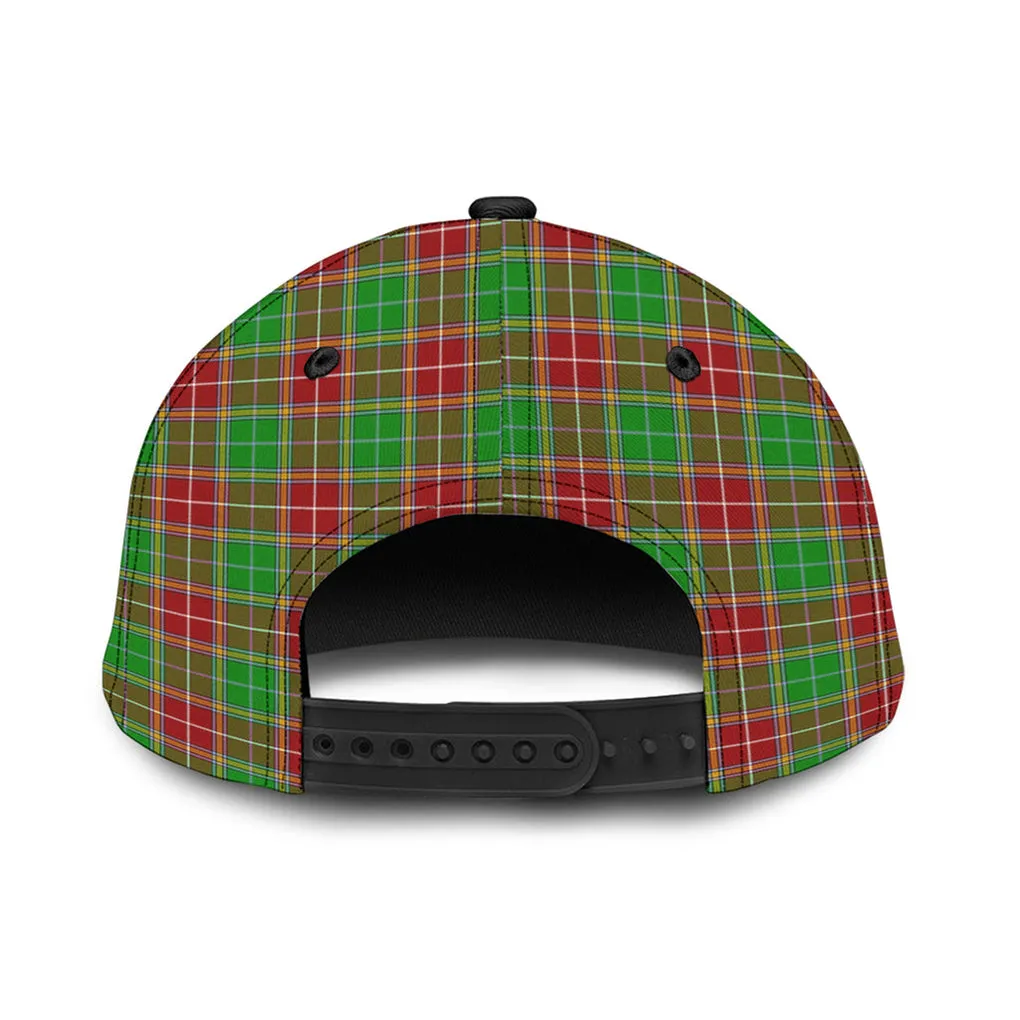 Baxter Modern Tartan Classic Cap with Family Crest