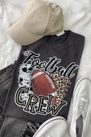 BC FOOTBALL CREW- CHARCOAL