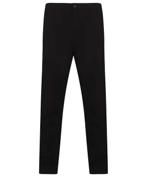 Black - Stretch chinos with flex waistband