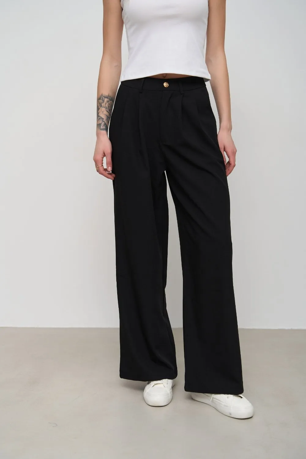 Black Wide Leg Pants