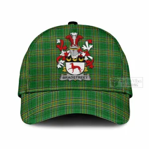 Bradstreet Irish Clan Tartan Classic Cap with Coat of Arms