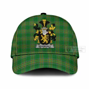 Bramhall Irish Clan Tartan Classic Cap with Coat of Arms