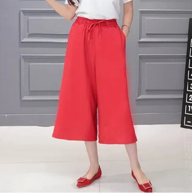 Chiffon Wide Leg Pants