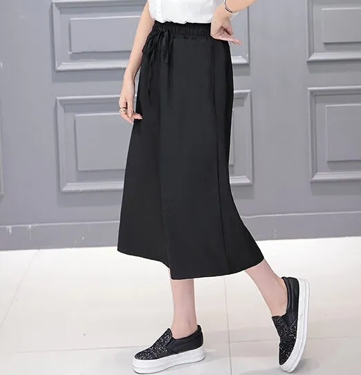 Chiffon Wide Leg Pants