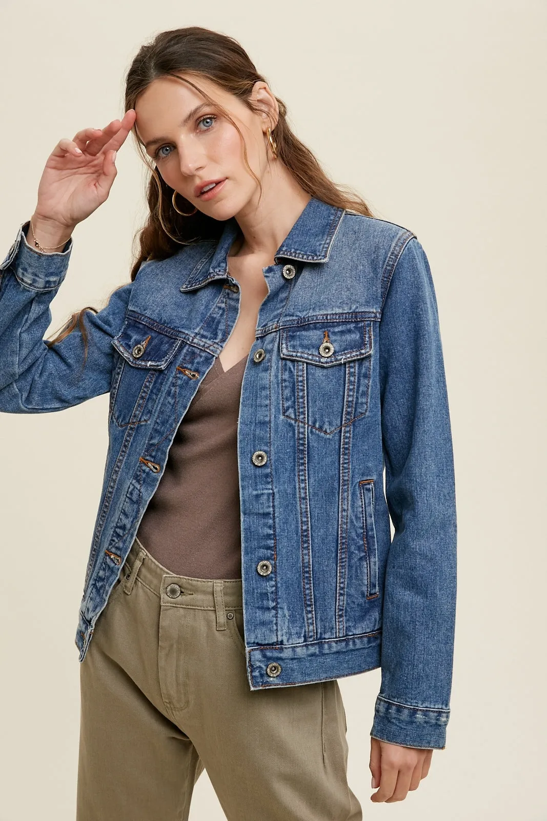 CLASSIC DENIM JEAN JACKET