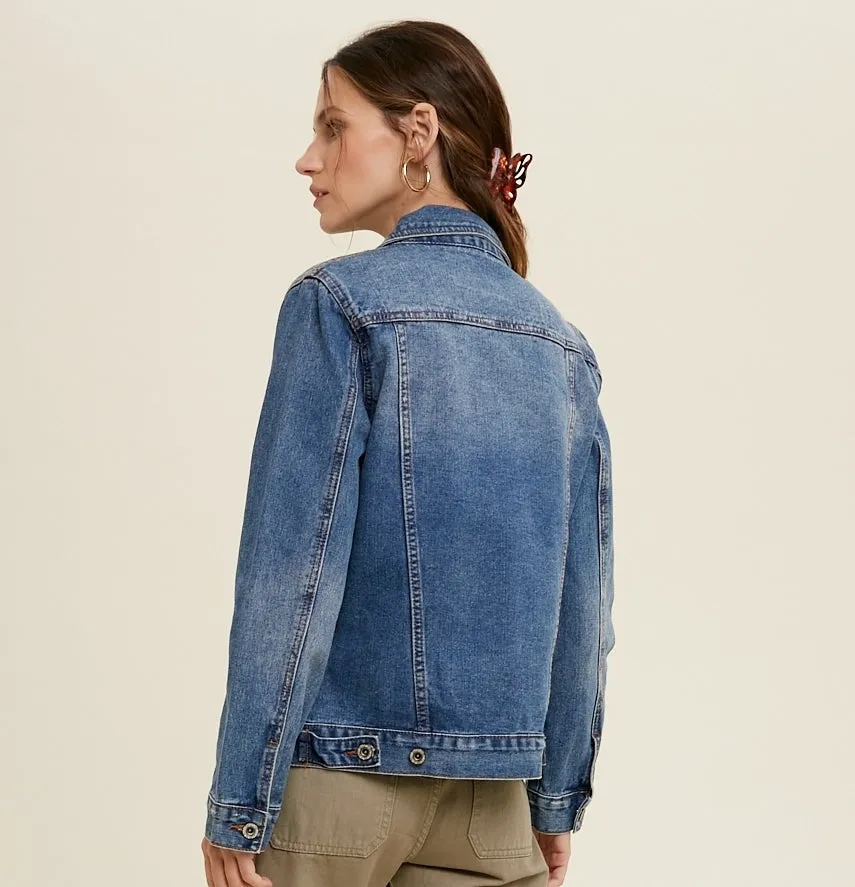 CLASSIC DENIM JEAN JACKET