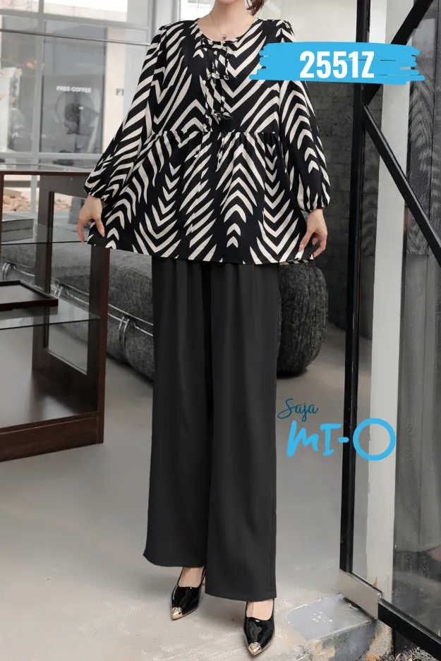 Fashionable Muslimah Top - 2551Z