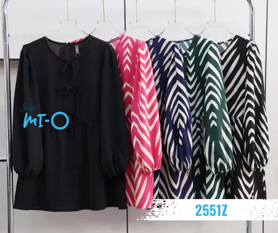 Fashionable Muslimah Top - 2551Z