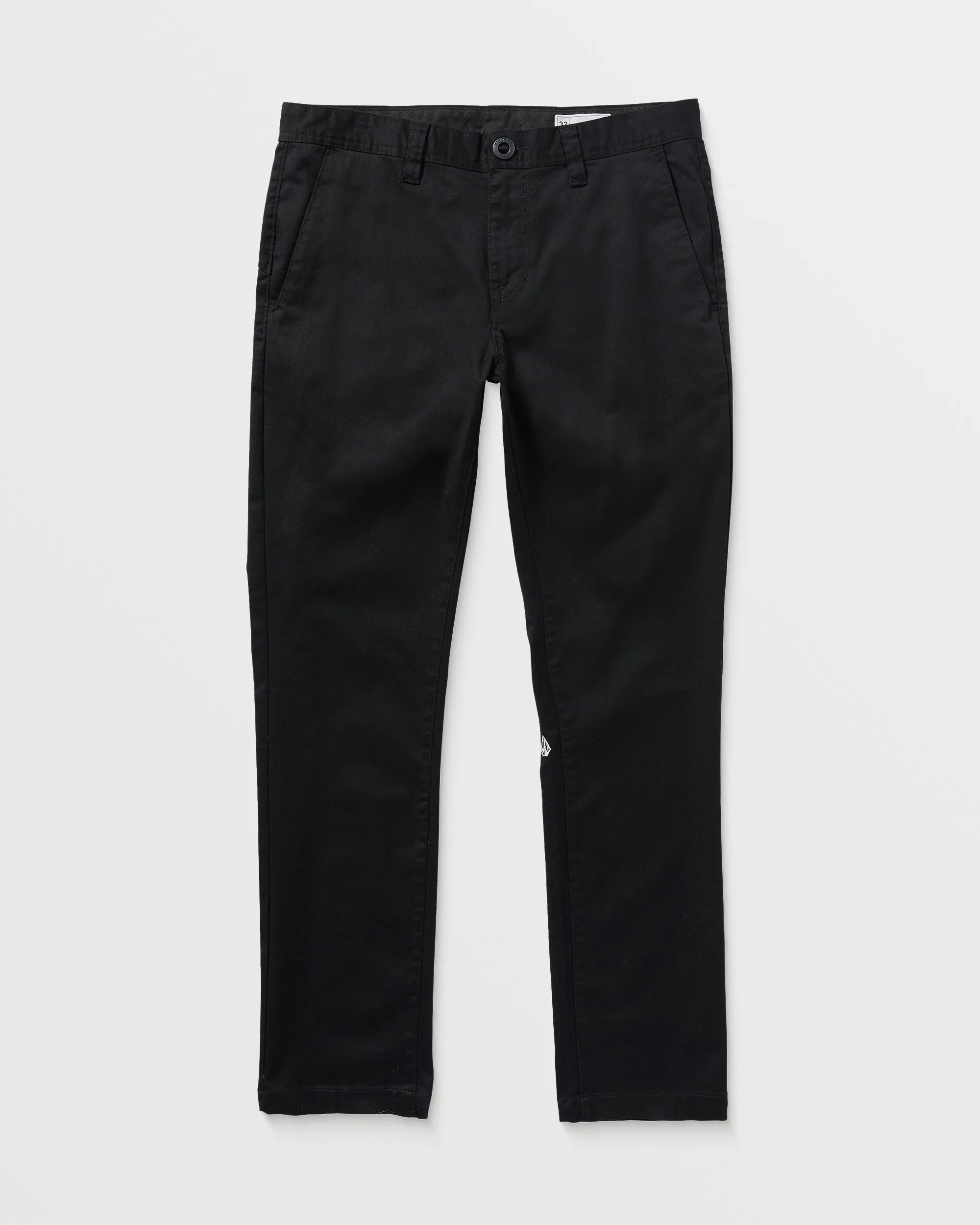 Frickin Slim Stretch Chino Trousers - BLACK