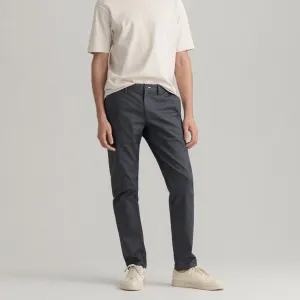 GANT Hallden Slim Fit Tech Prep™ Chinos in Antracite