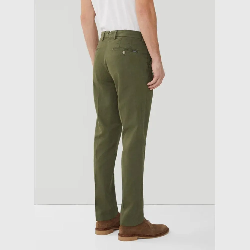 Hackett Kensington Slim Fit Chinos In Khaki