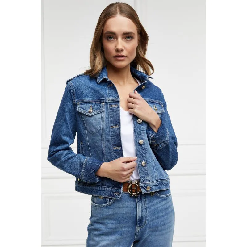 Holland Cooper Iconic Ladies Denim Jacket - Classic Indigo