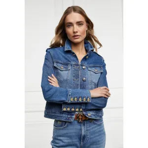 Holland Cooper Iconic Ladies Denim Jacket - Classic Indigo