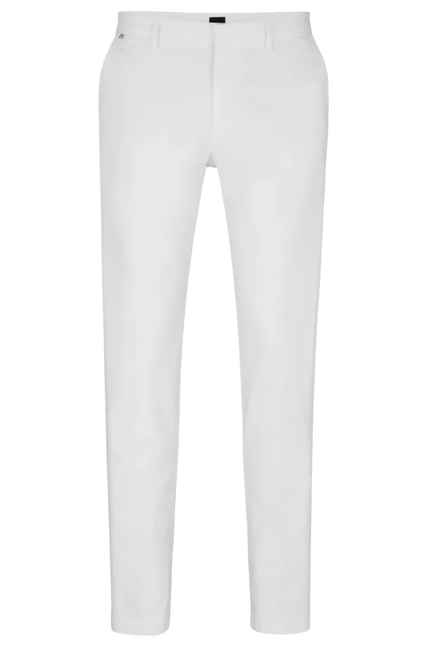 Hugo Boss Orange Chino Slim Trouser: NATURAL