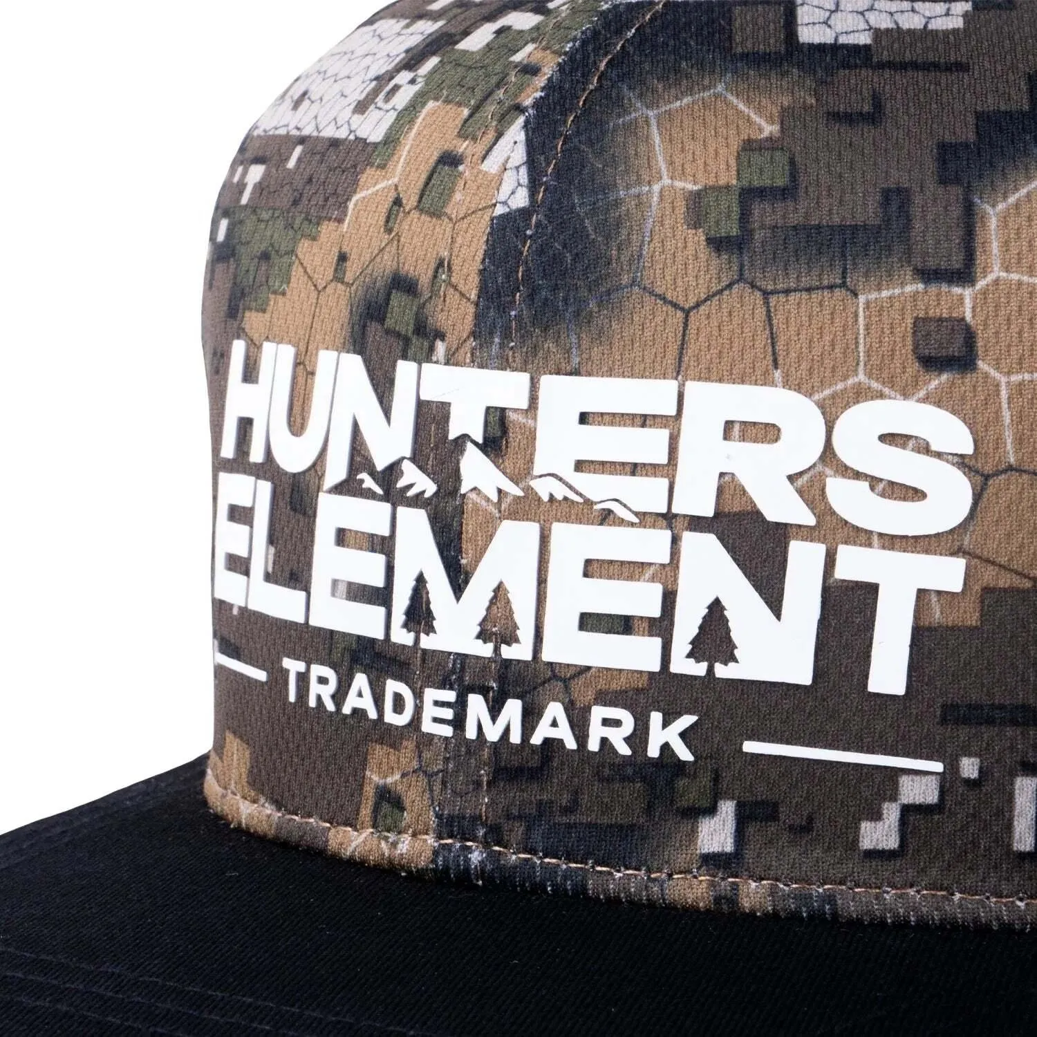 HUNTERS ELEMENT STAMP SNAPBACK BLACK/DESOLVE VEIL