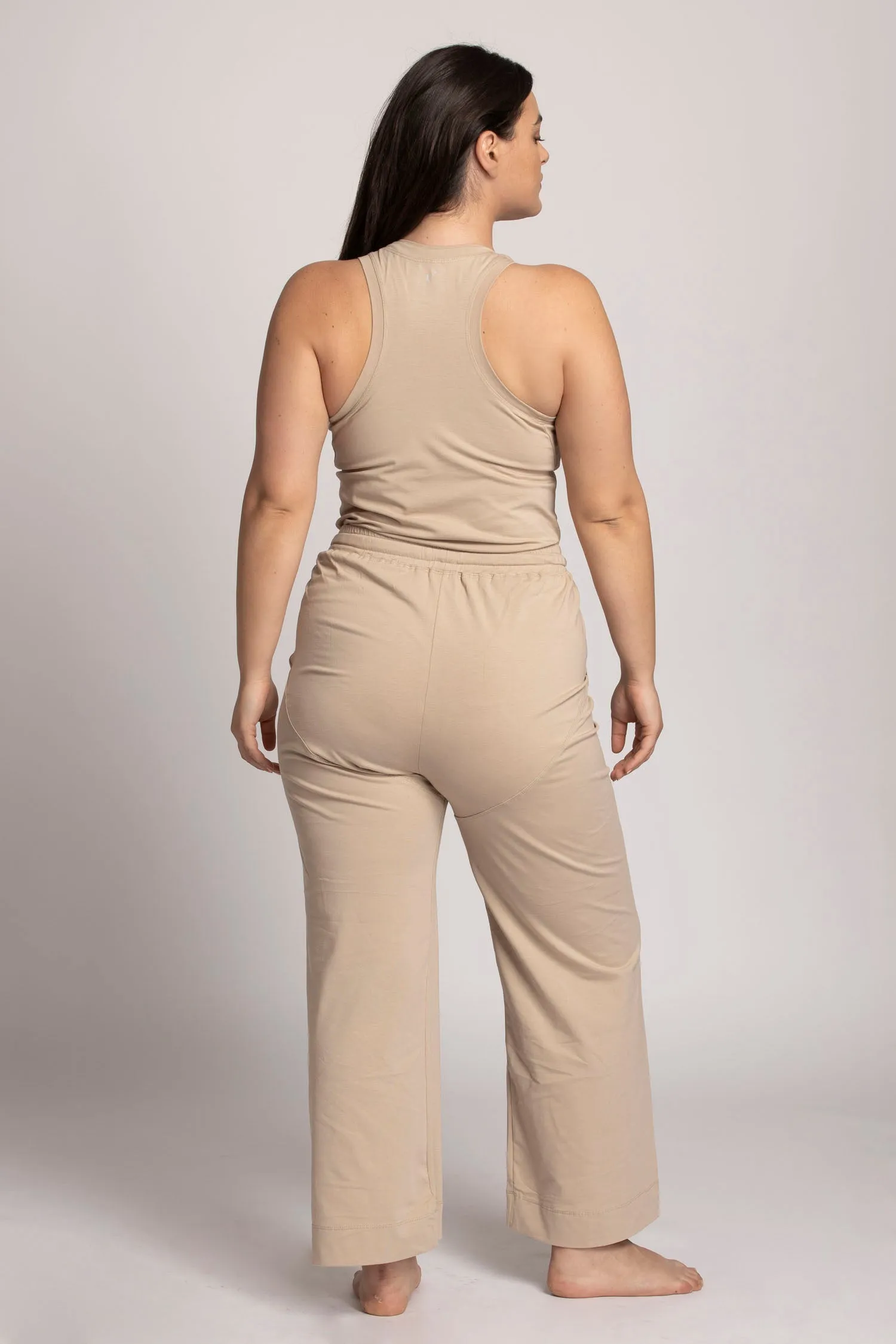 I'mPerfect Organic Cotton Wide Leg Lounge Pants 35%off