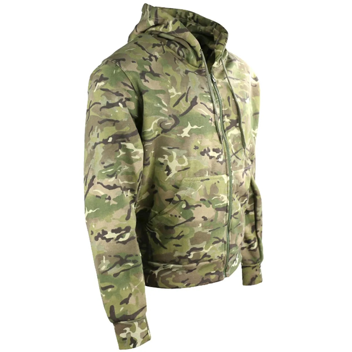 Kombat Zipped Hoodie BTP Camo