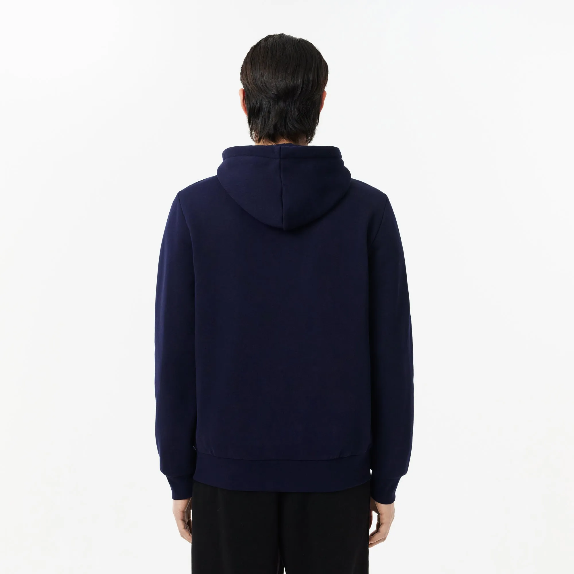 Lacoste Men's Kangaroo Pocket Fleece Zipped Hoodie