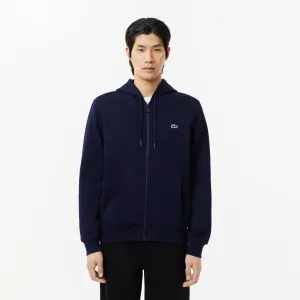 Lacoste Men's Kangaroo Pocket Fleece Zipped Hoodie