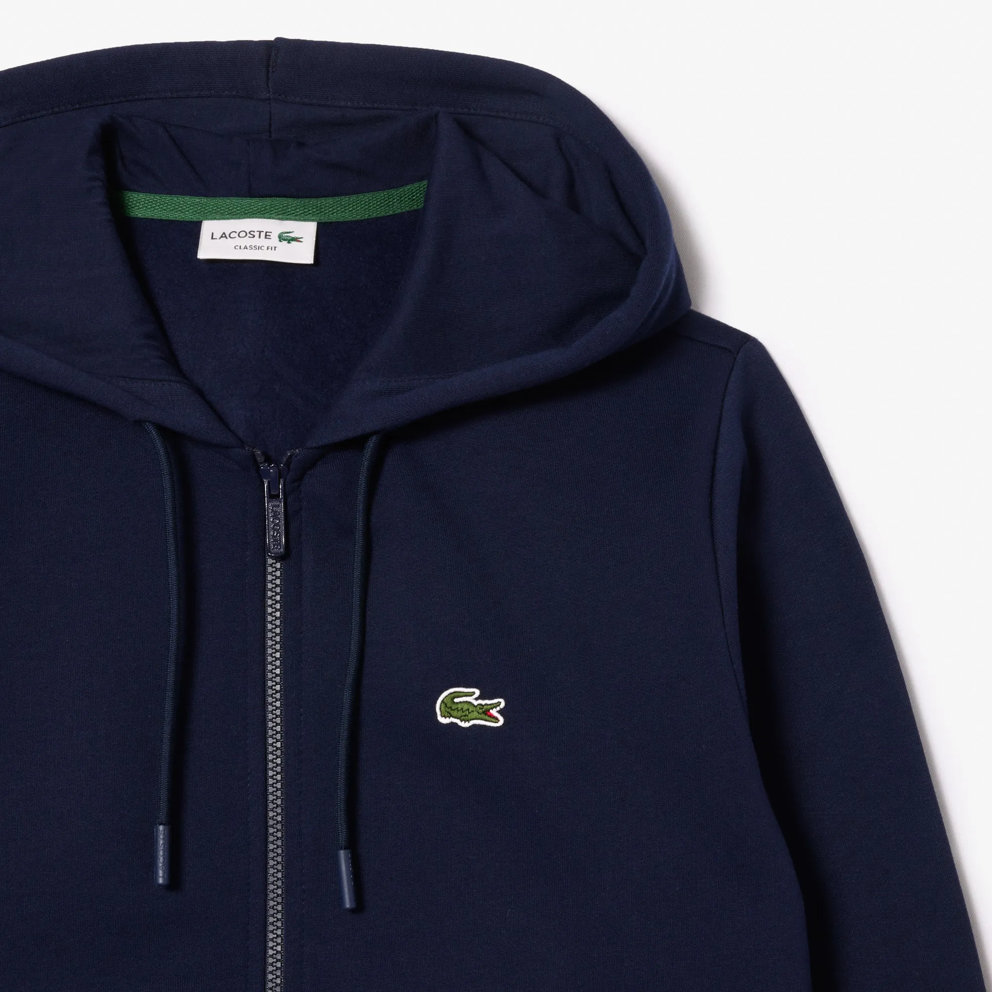 Lacoste Men's Kangaroo Pocket Fleece Zipped Hoodie