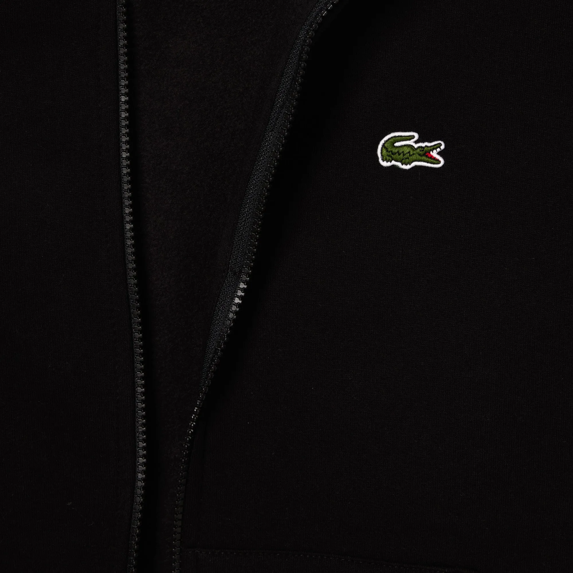 Lacoste Men's Kangaroo Pocket Fleece Zipped Hoodie