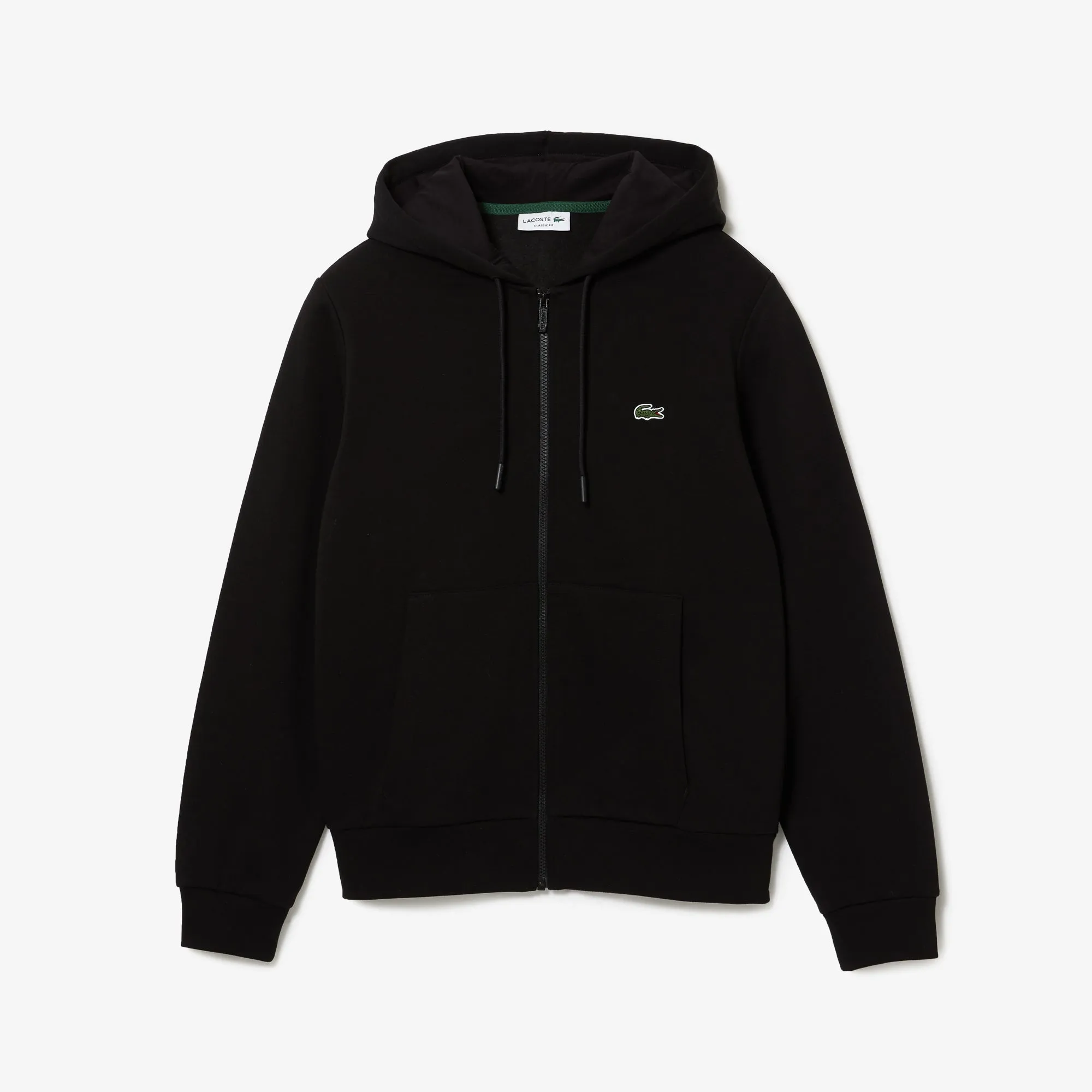 Lacoste Men's Kangaroo Pocket Fleece Zipped Hoodie