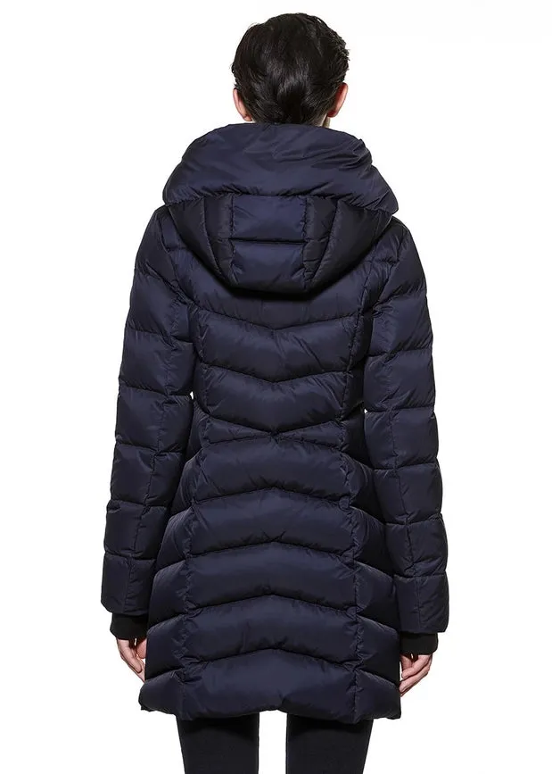 Macha Stylish Puffer Navy