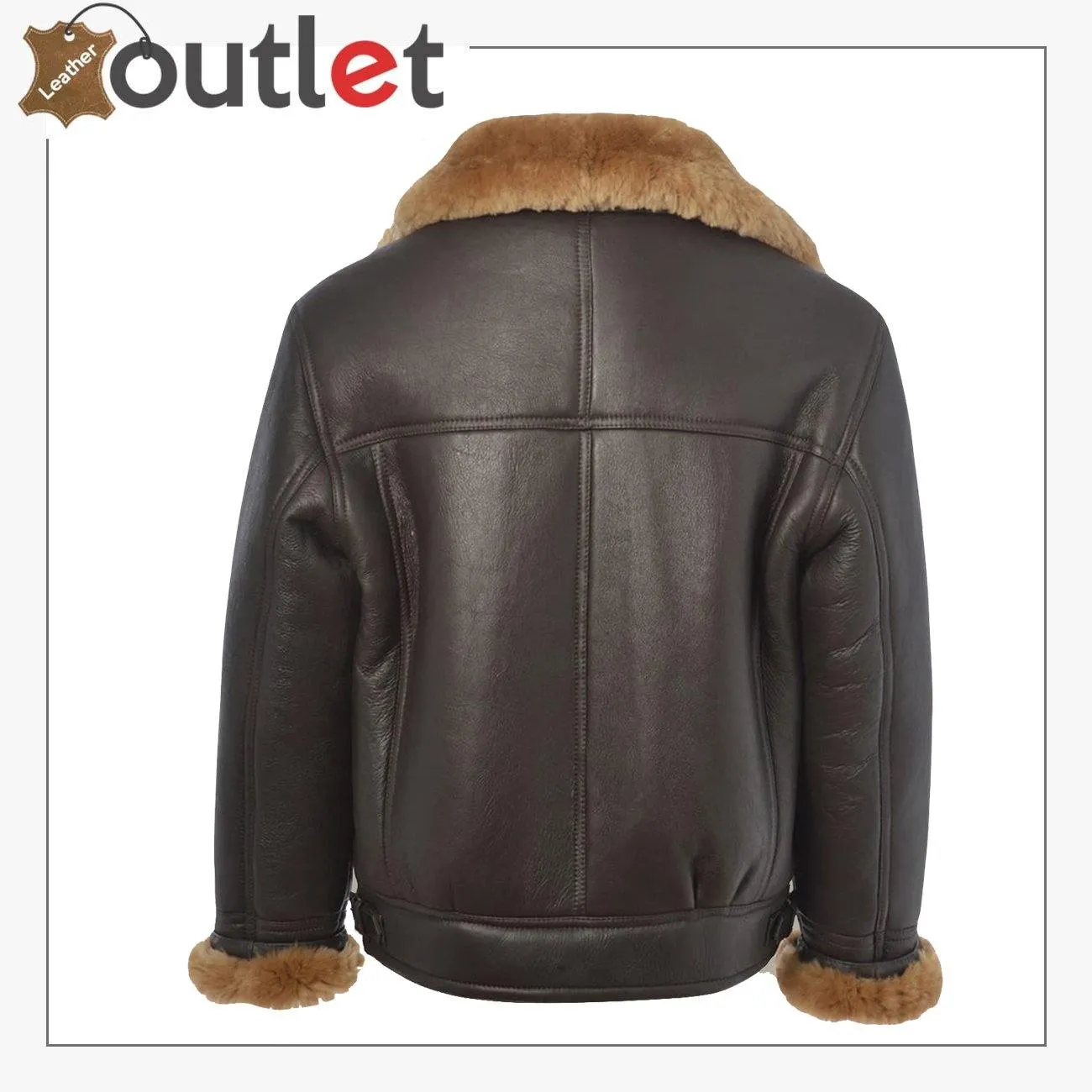 Men B3 Bomber Shearling Jacket