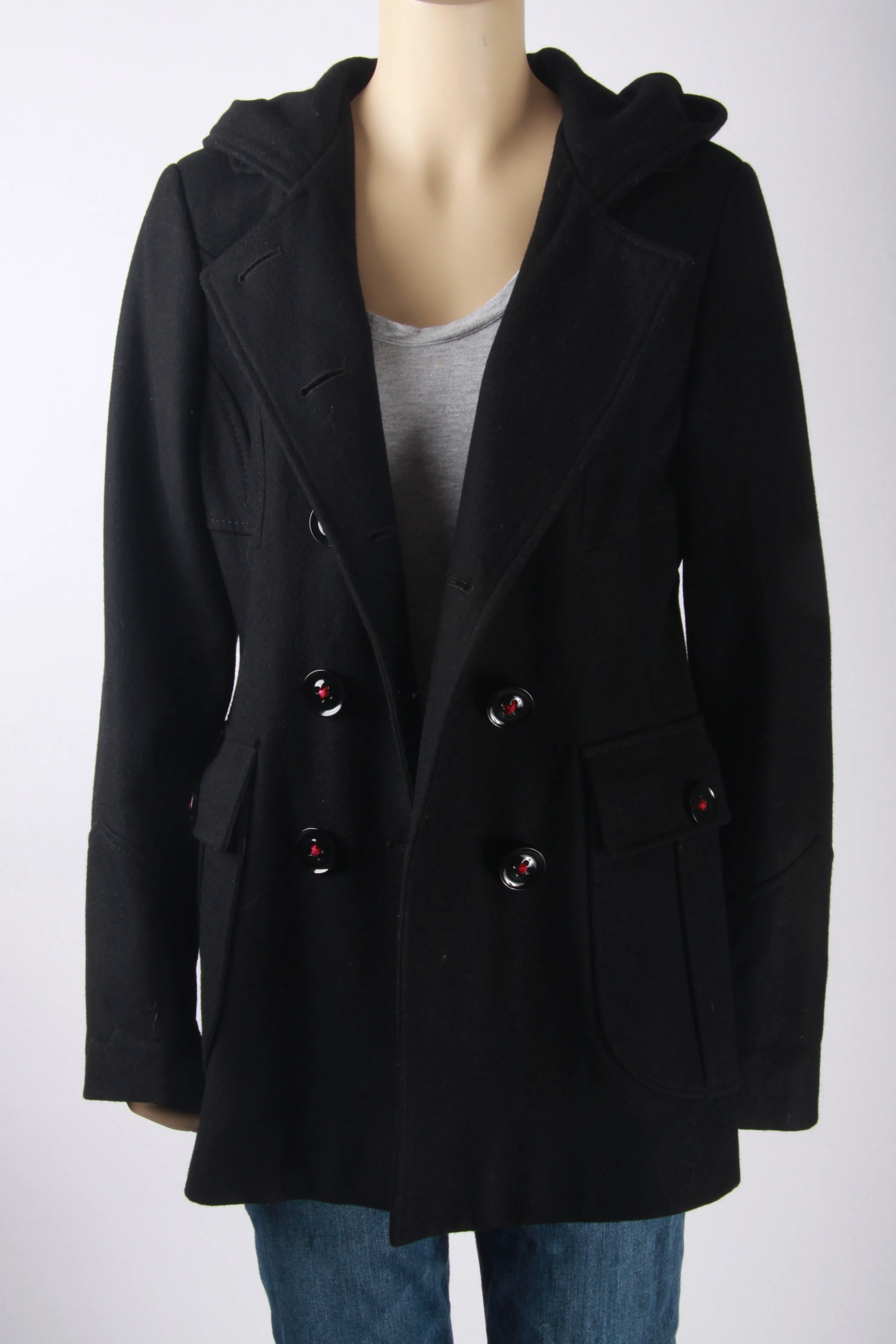 Miss Sixty M60 Hooded Coat-Size Medium