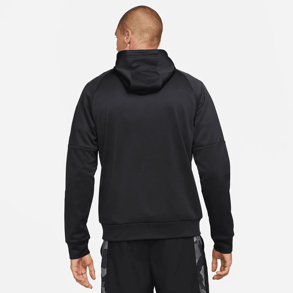 Nike Therma-Fit Full Zip Fleece Fitness Jacket Black