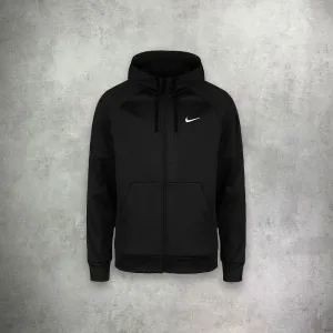 Nike Therma-Fit Full Zip Fleece Fitness Jacket Black