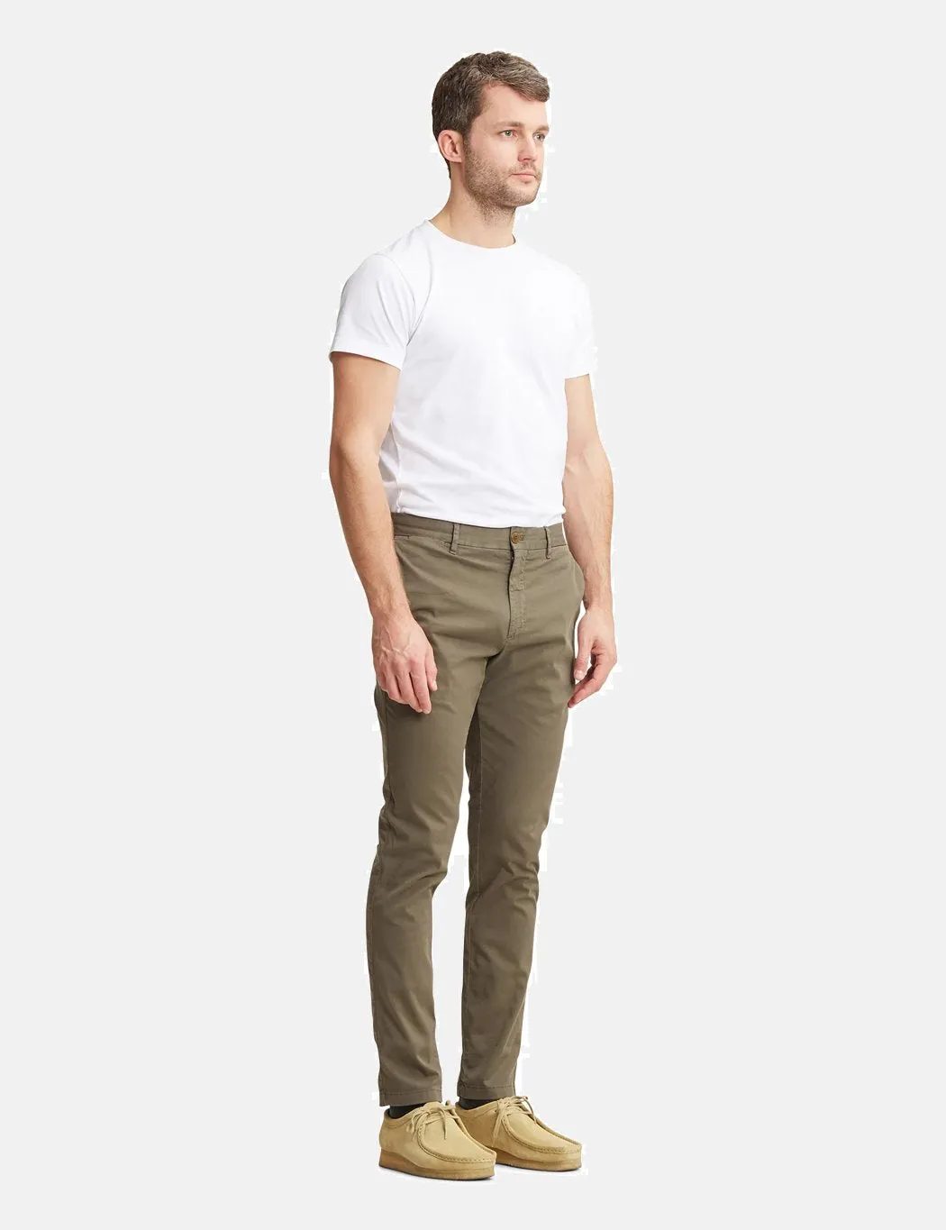 Norse Projects Aros Light Stretch Chino (Slim) - Ivy Green