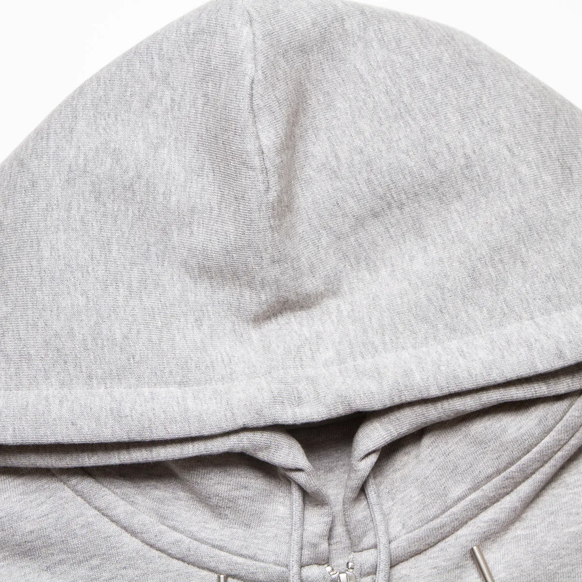 Peoples Techno Crest - Zipped Hood - Grey