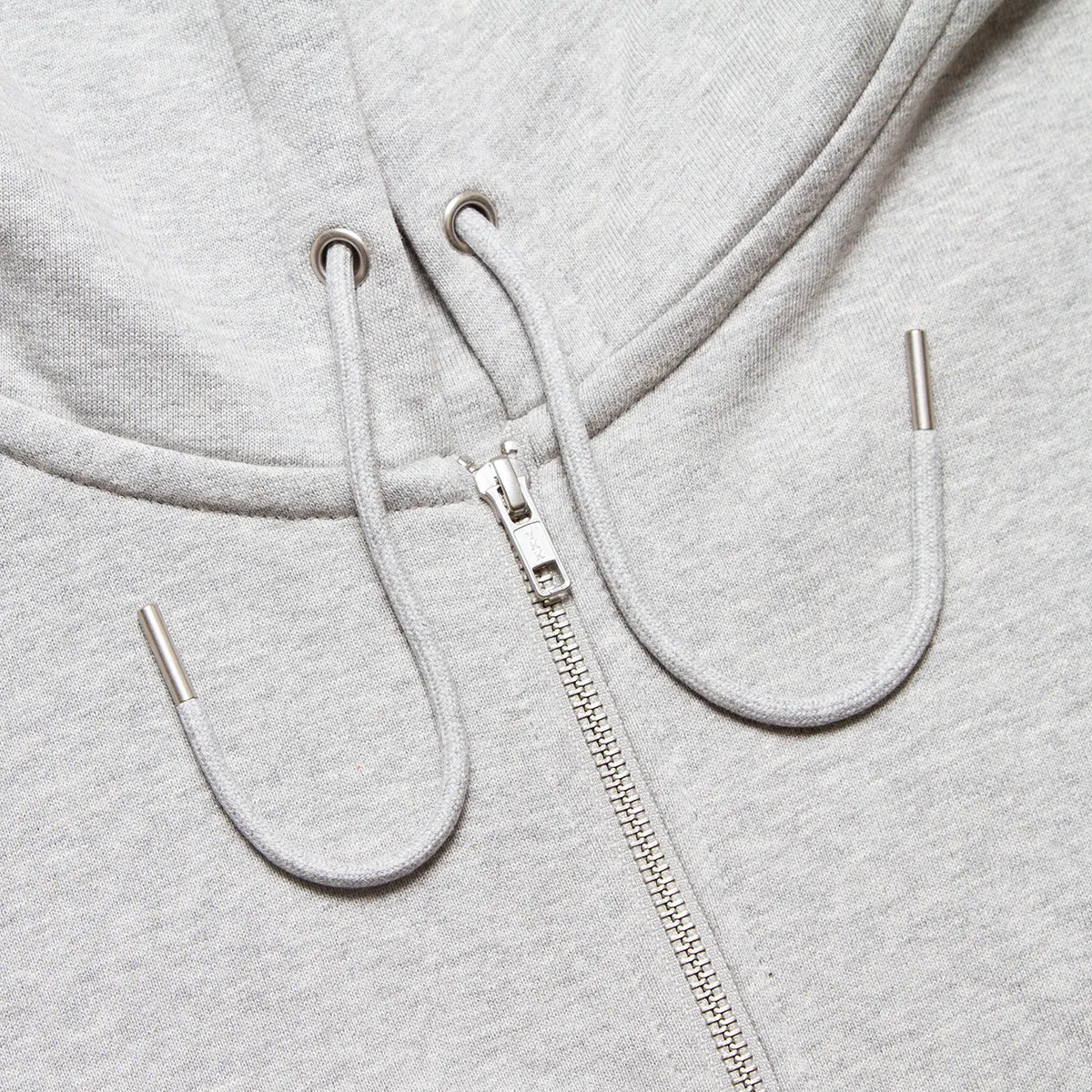 Peoples Techno Crest - Zipped Hood - Grey