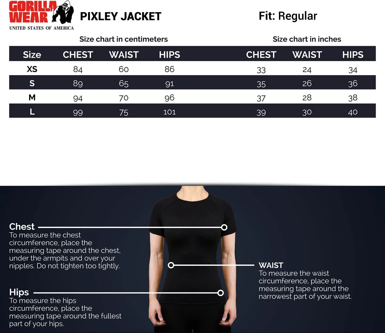 Pixley Zipped Hoodie -Black