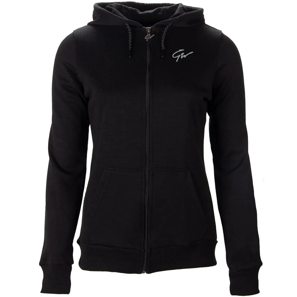 Pixley Zipped Hoodie -Black