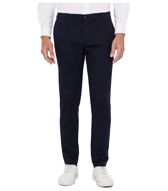 Slim Fit Comfort Chino Trousers Navy