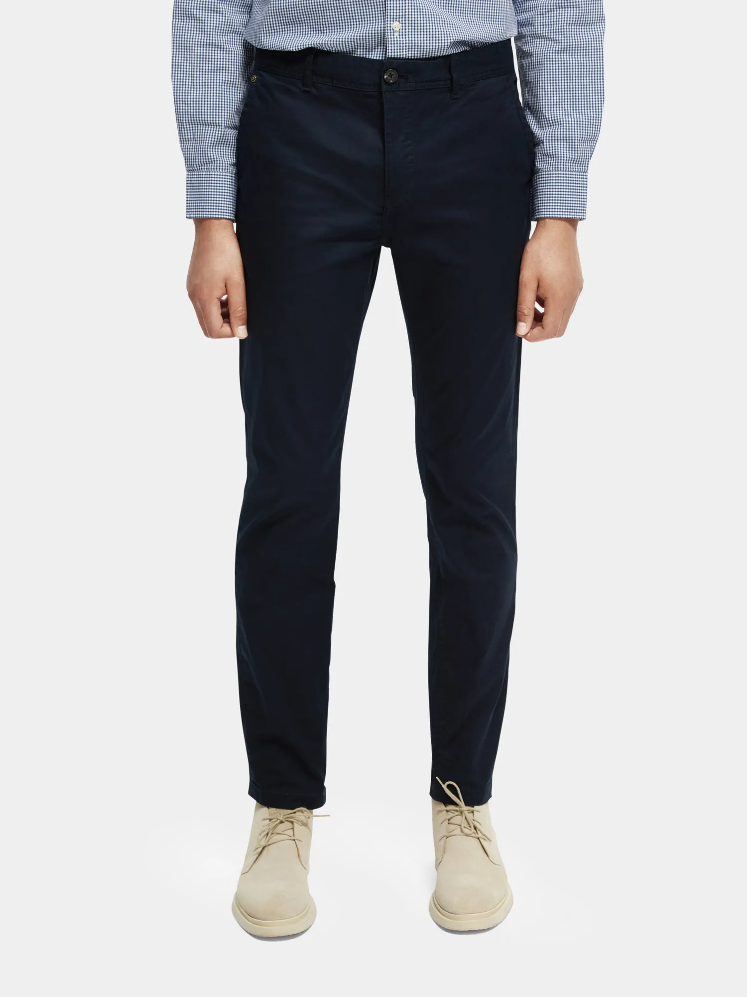 Stuart regular slim-fit chino