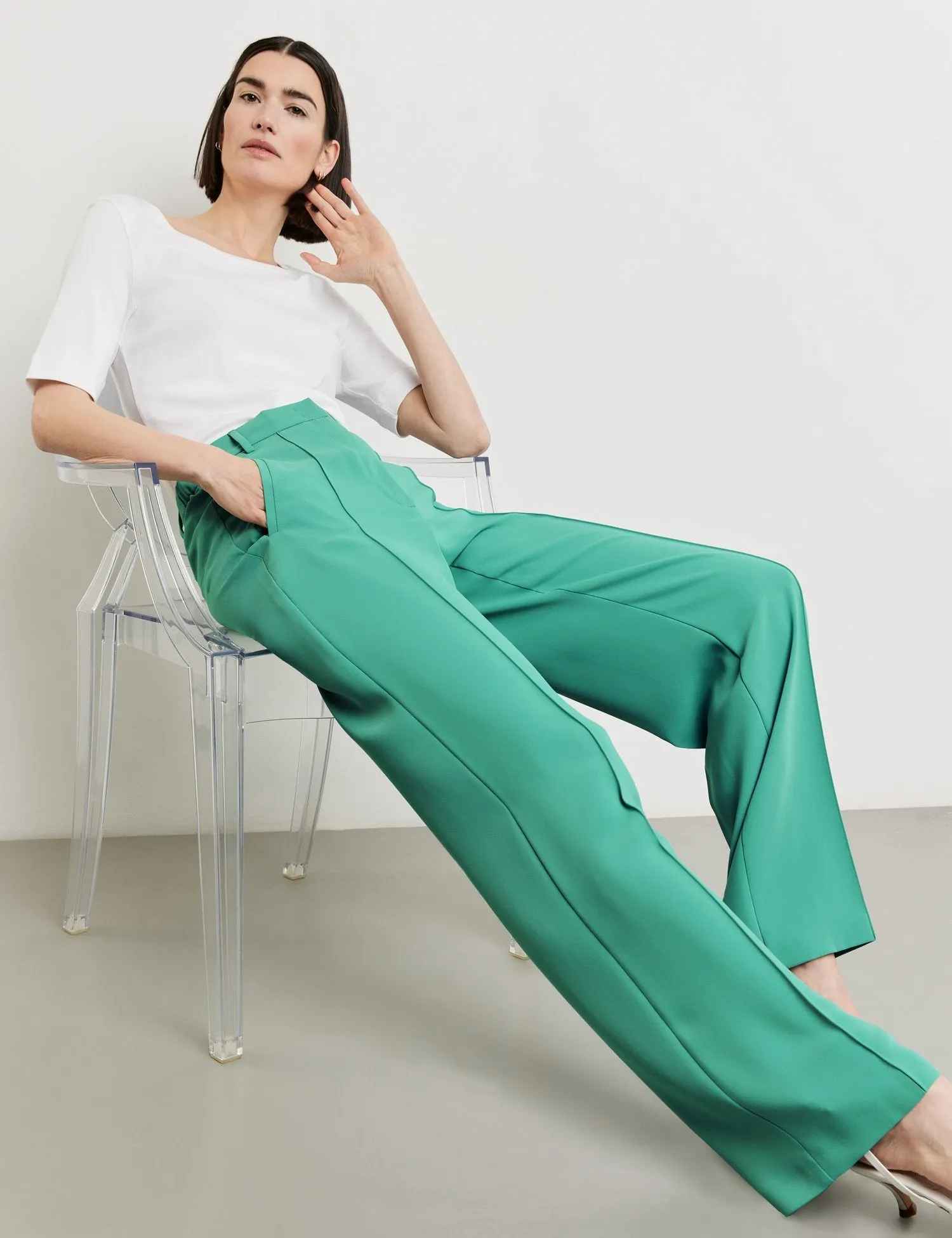 Wide-Leg Trousers