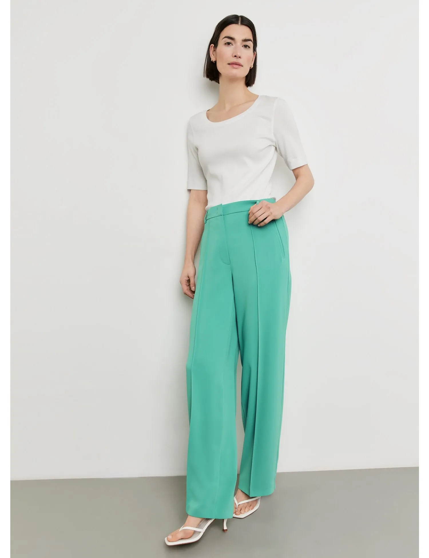 Wide-Leg Trousers