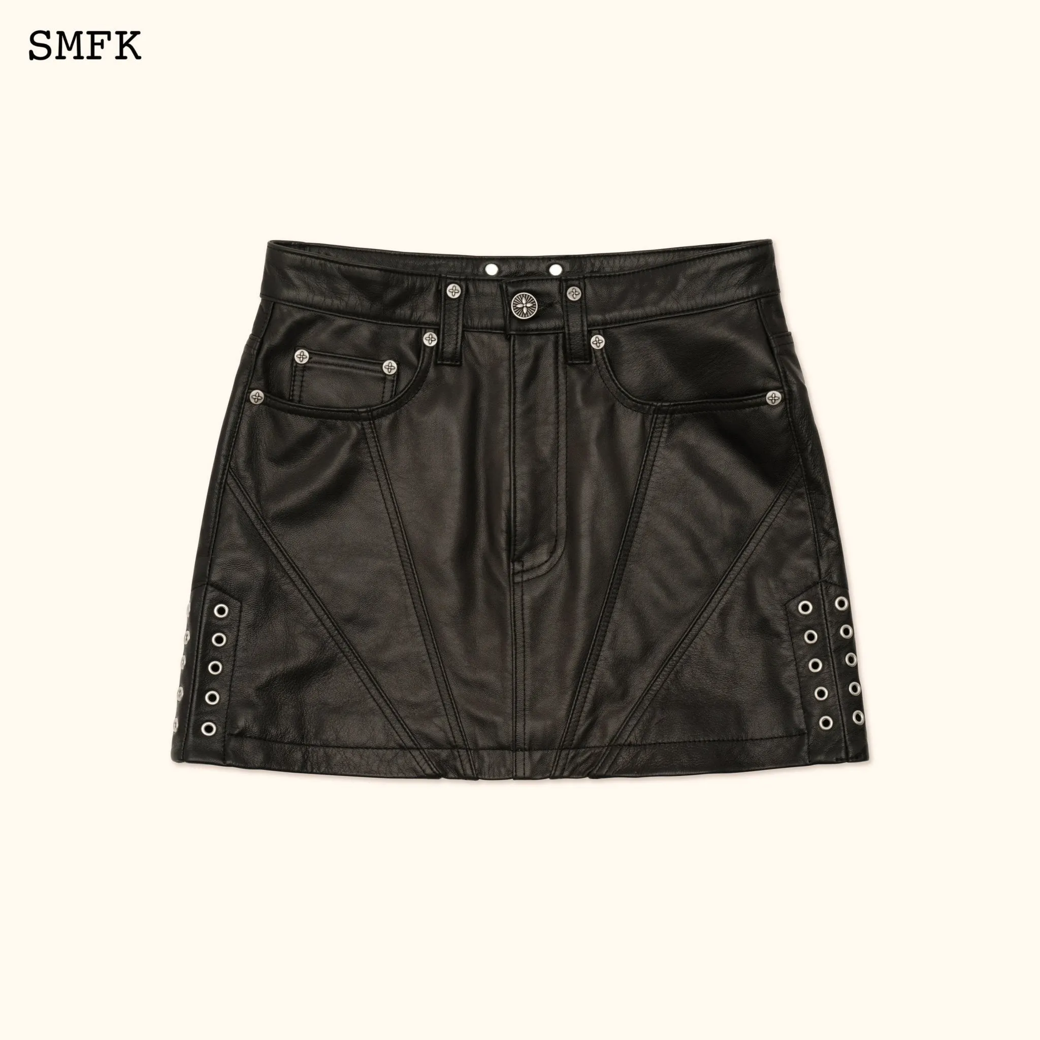 WildWorld Rock Suede Mid-Waist Mini Skirt